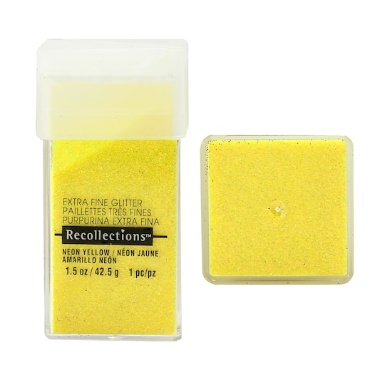 12 Pack: Extra Fine Neon Glitter By Recollections&#x2122;, 1.5 oz.